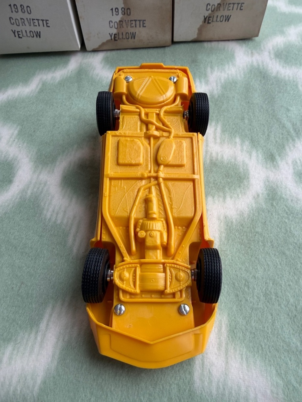 Vintage 1980 Corvette Original GM Promotional Model - Yellow NEW in box - Picture 3 of 10